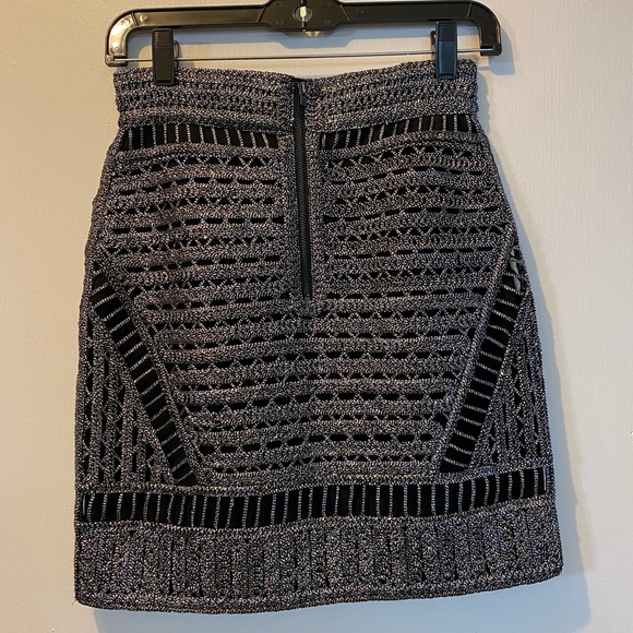 Brand new MAJE glittery mini skirt, size 36 - Picture 2 of 5